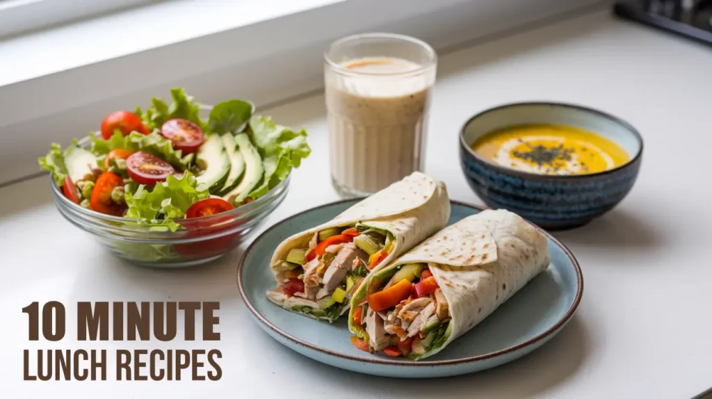 10-Minute Lunch Recipes