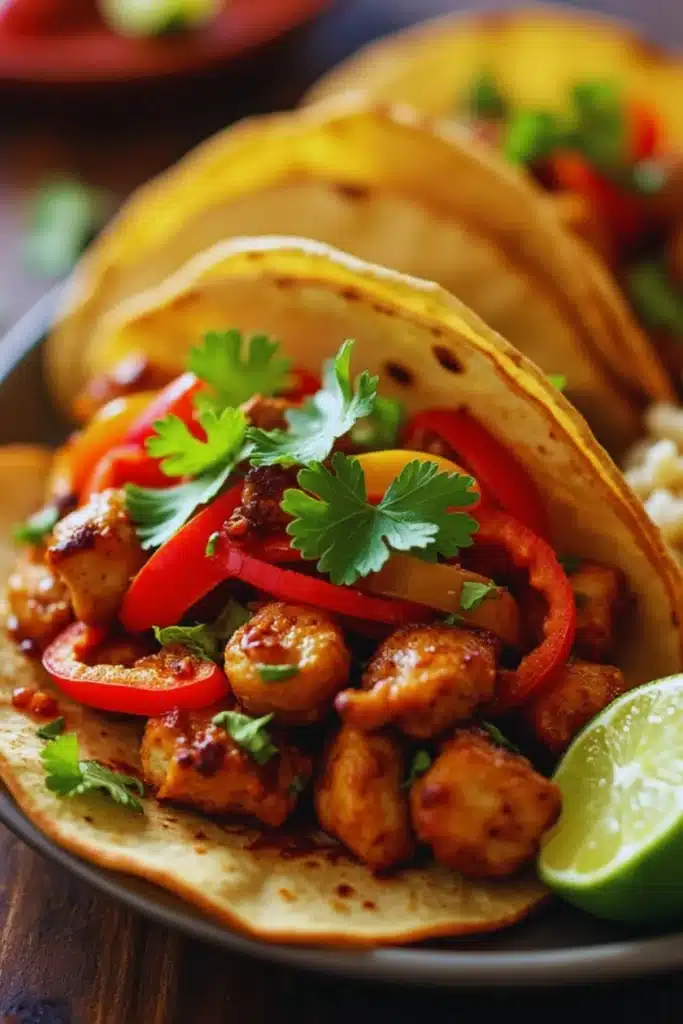 Slow Cooker Chicken Fajitas 4 Slow Cooker Chicken Fajitas