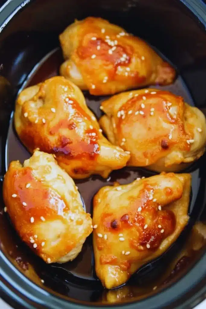 Slow Cooker Honey Garlic Chicken: Effortless Flavor for Lazy Weeknights 2 Slow Cooker Honey Garlic Chicken