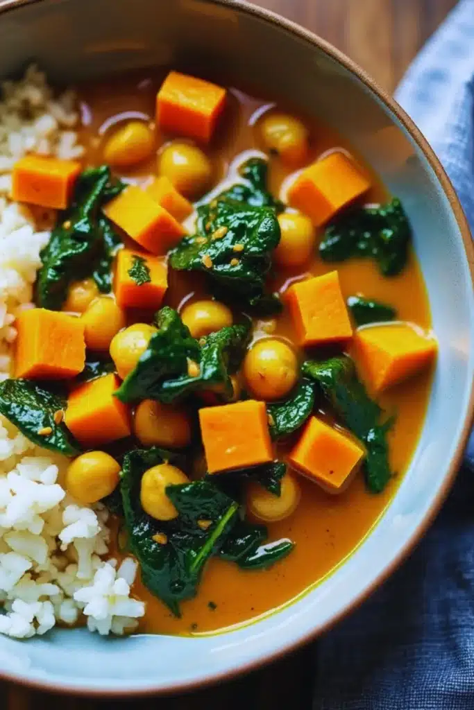 Slow Cooker Veggie Curry Recipe