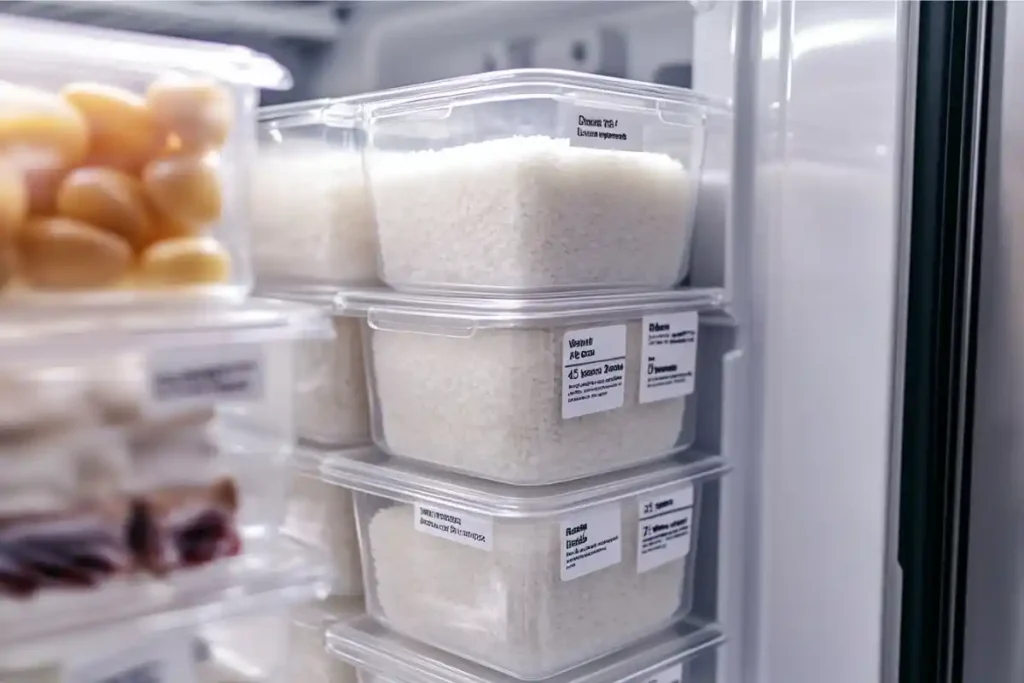 Leftover rice storage tips 