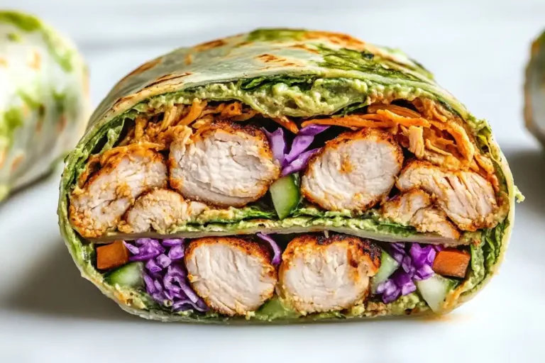 Grilled Chicken Wrap Healthy