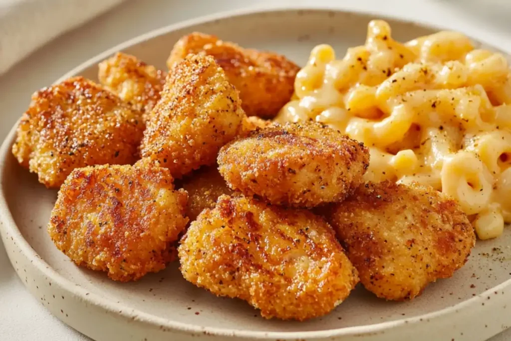 Chick-fil-A Grilled Nuggets and Mac and Cheese 