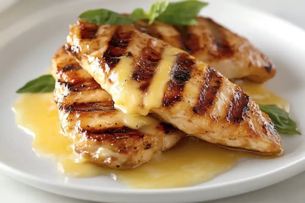 Grilled Chicken with Cheese 