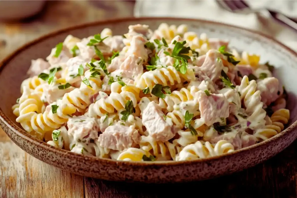 Tuna Salad with Pasta