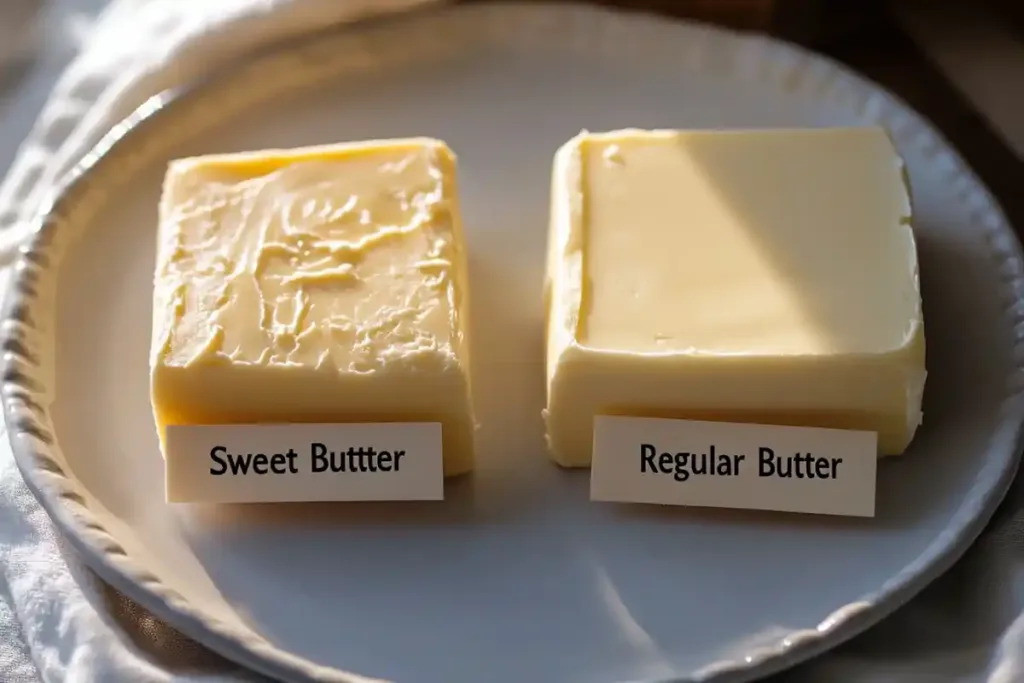 Sweet Butter vs. Regular Butter 