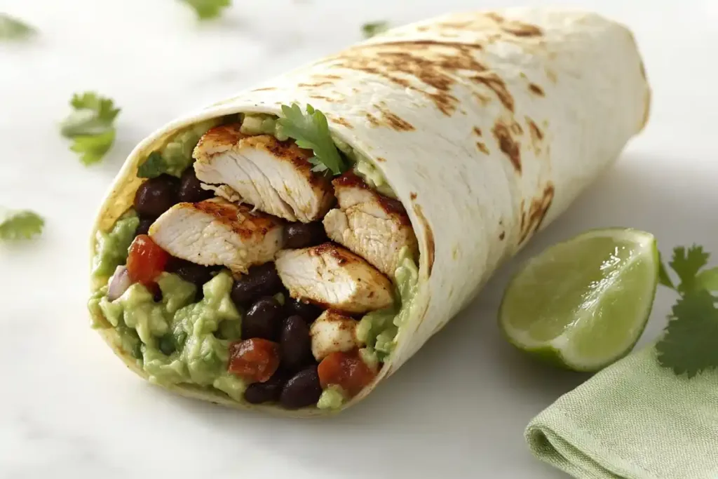 Mexican Grilled Chicken Wrap 