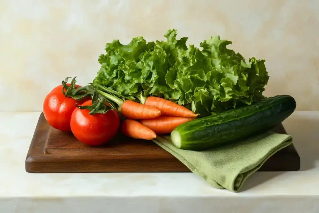 Fresh Vegetables for Wraps 