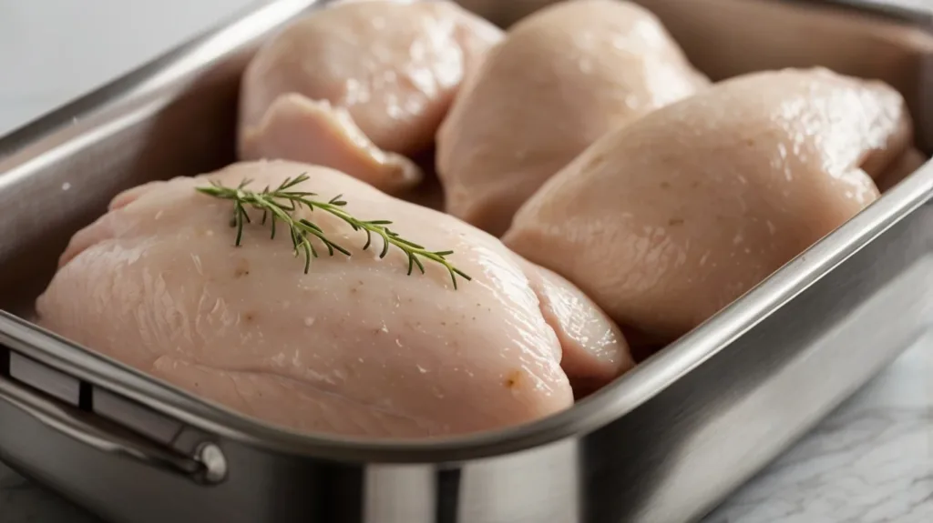 Cooking frozen chicken in a pressure cooker