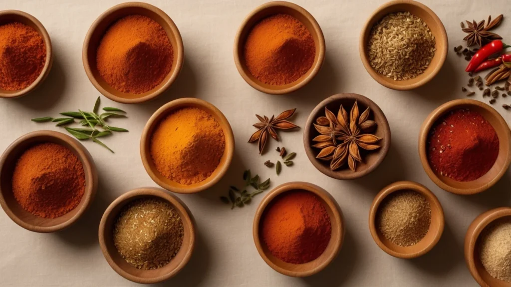 Traditional chili spices