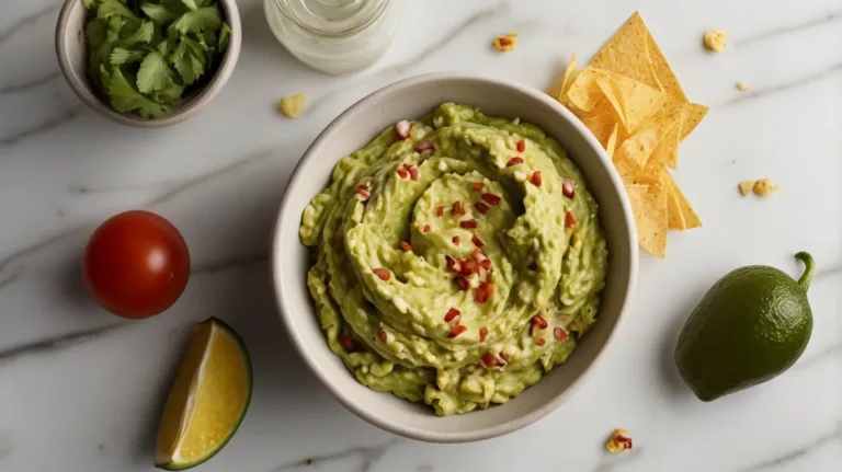 Guacamole with trader joe's elote seasoning