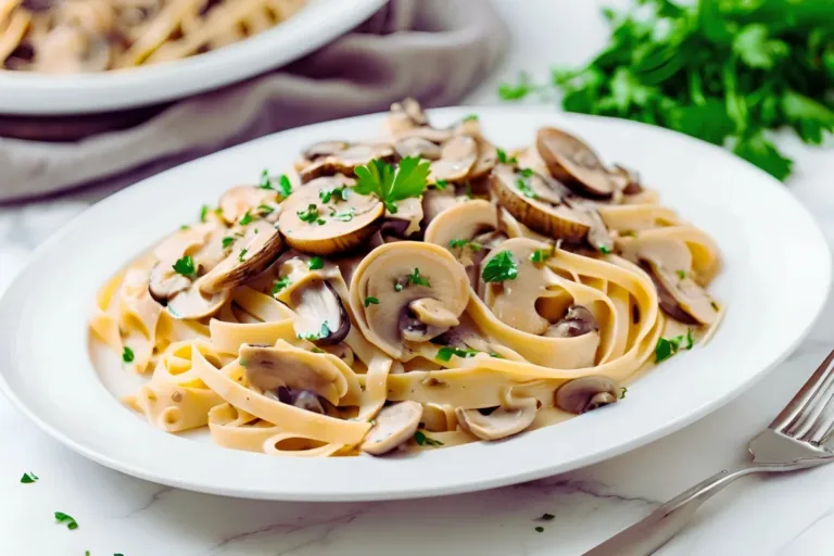 Chicken Marsala Fettuccine Recipe