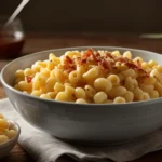 Mac and cheese with tasty additions