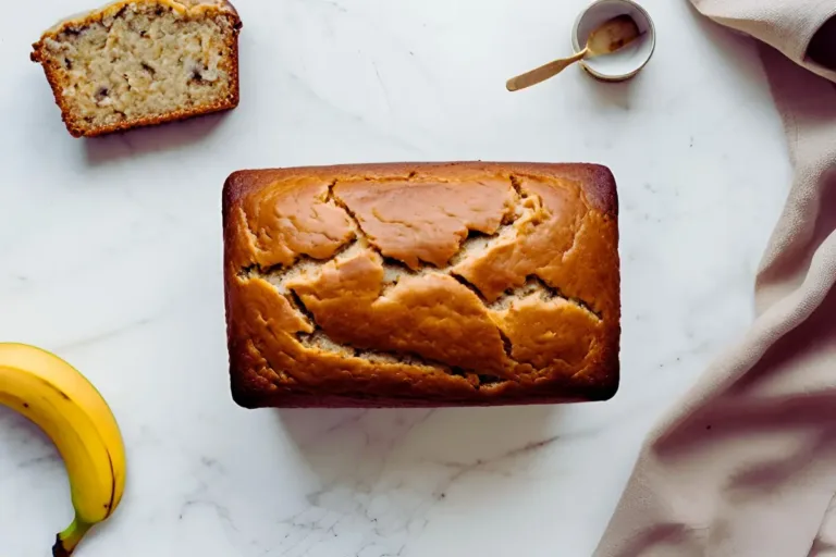 4-Ingredient Banana Bread Loaf