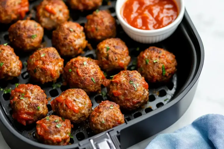 Frozen meatballs air fryer