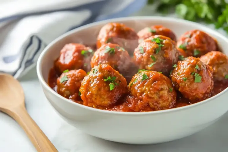 Cook frozen meatballs easy