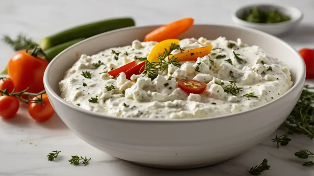 Cottage Cheese Probiotic Dip