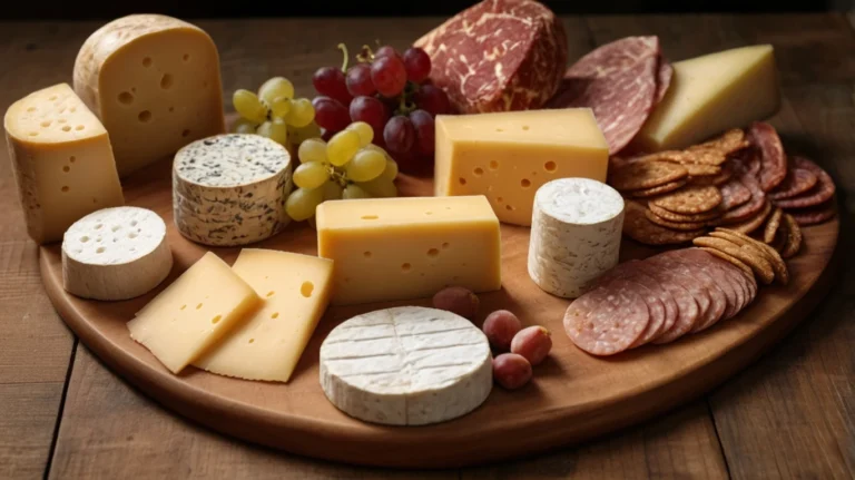 Cheese and protein board