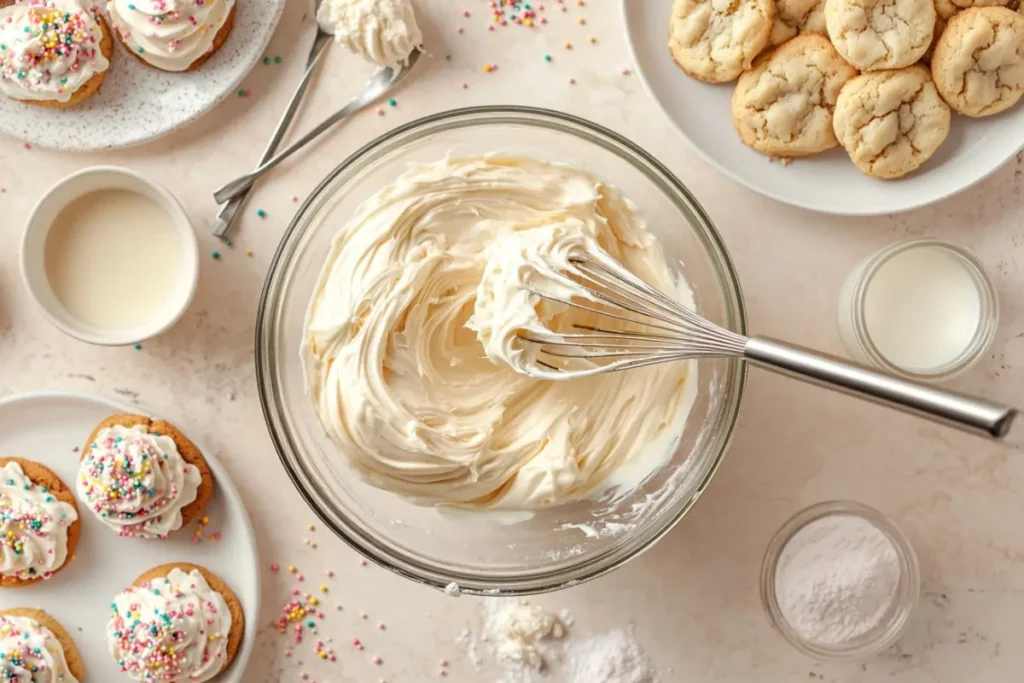 Close-up of a shiny glaze dripping from a spoon onto a golden bundt cake, captured with warm, natural lighting