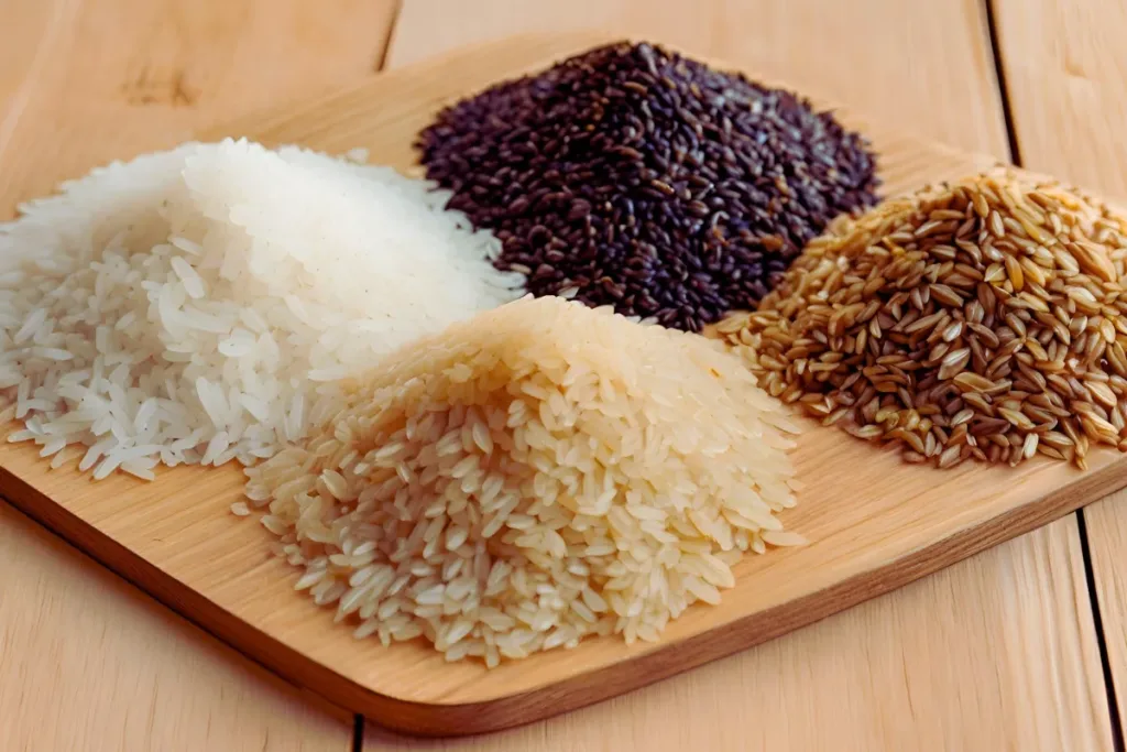 Short-grain risotto rice varieties