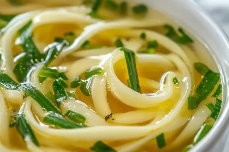 Bowl of egg drop soup