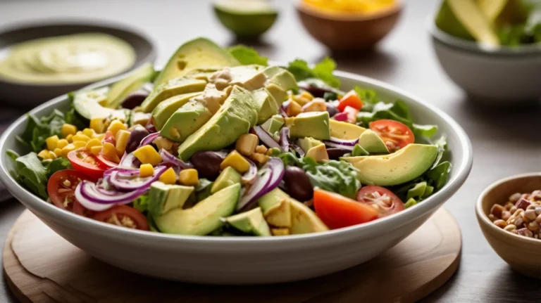 Vibrant Mexican salad