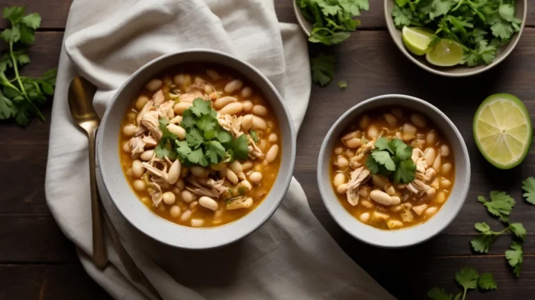 White Bean Turkey Chili Bowl