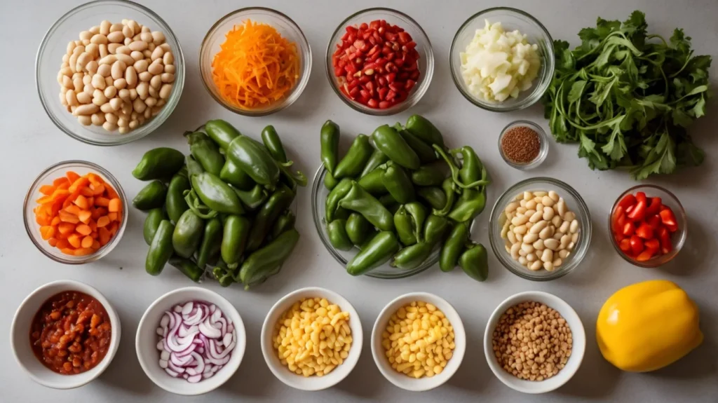 Preparing Ingredients for White Bean Turkey Chili