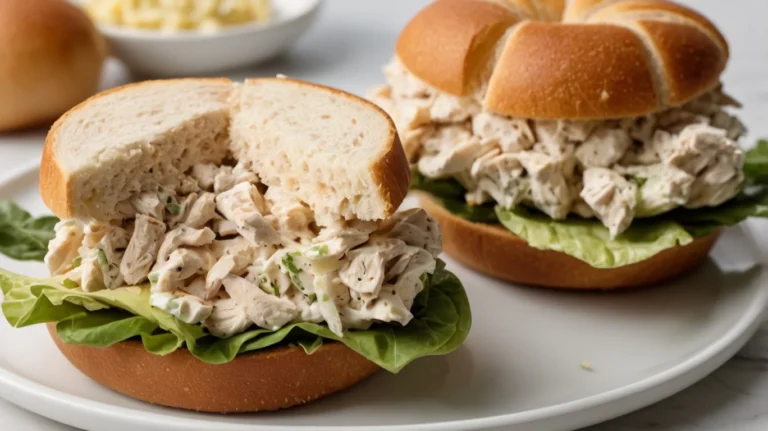 Chick-fil-A chicken salad sandwich close-up.