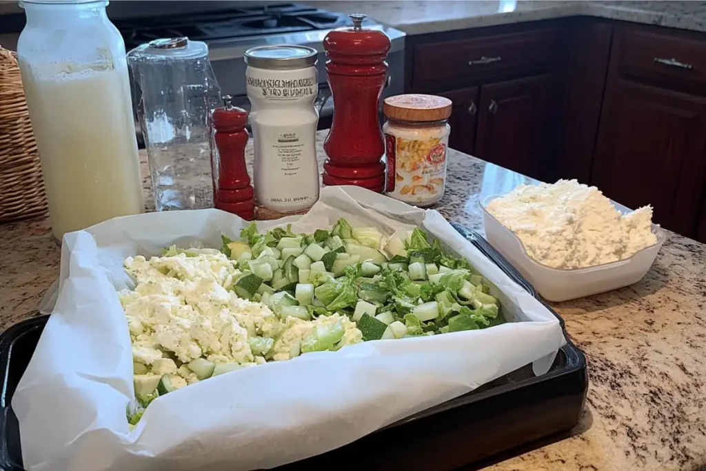 New Orleans soaked salad dressing ingredients