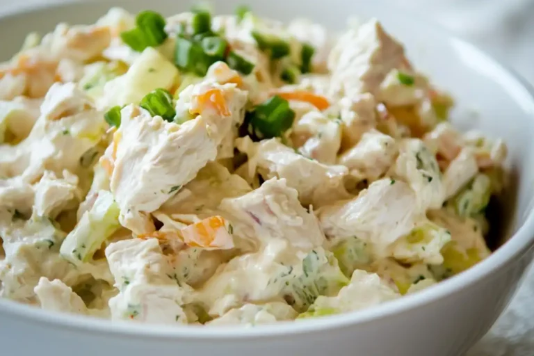 Delicious homemade chicken salad recipe