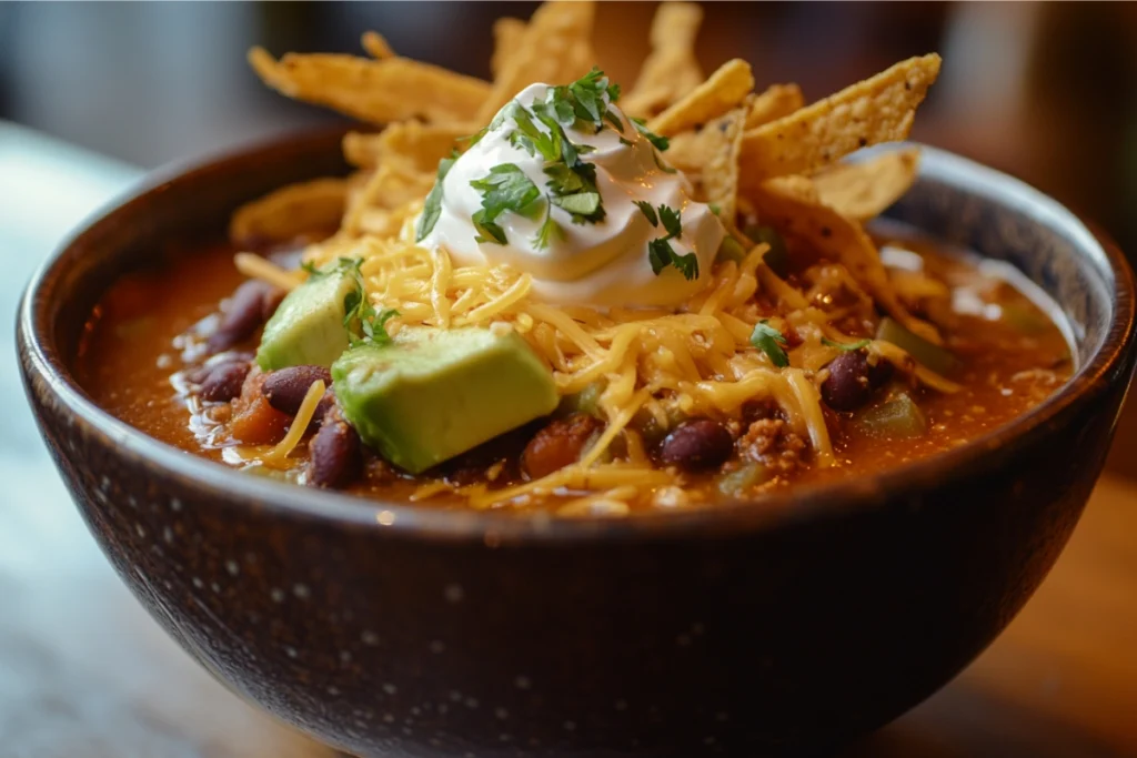 Toppings for Taco Soup