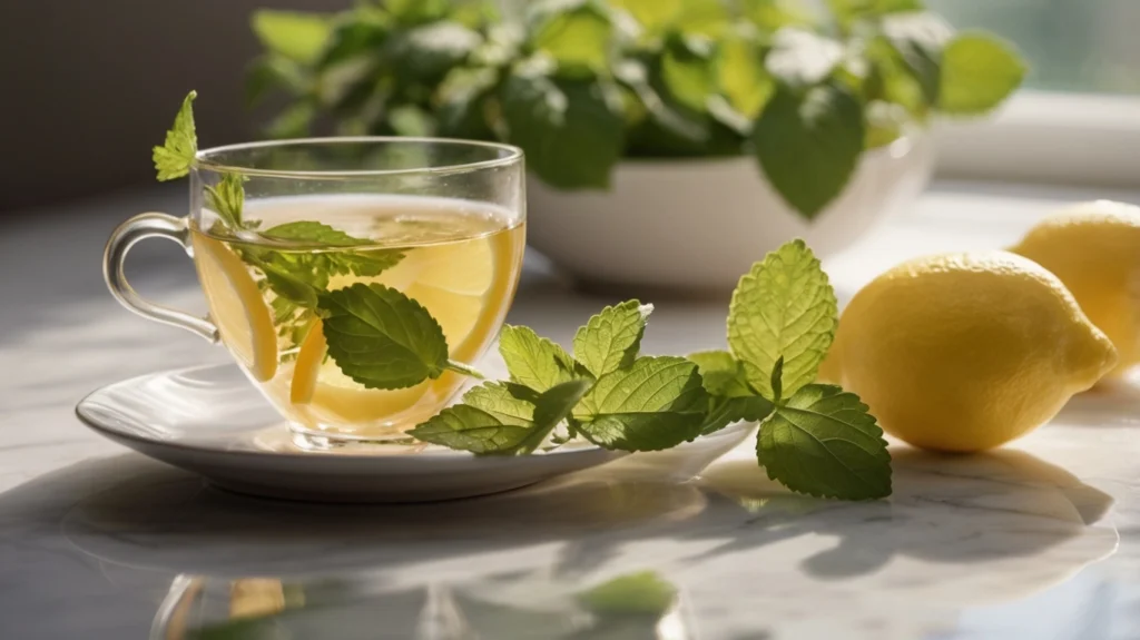 Lemon balm weight loss tea